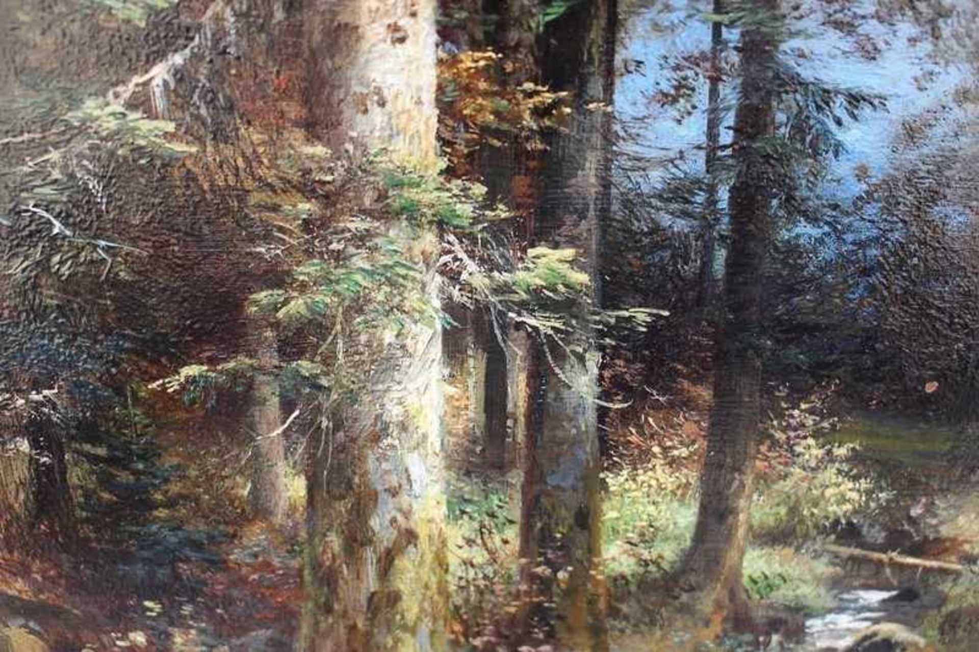 Dieffenbach, Anton Heinrich1831 Wiesbaden - 1914 Hohwald/Vogesen, Studium an der Kunstakademie - Bild 3 aus 7