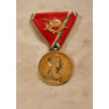 Ausländische Orden & Ehrenzeichen - Ungarn : Goldene Tapferkeitsmedaille Goldene