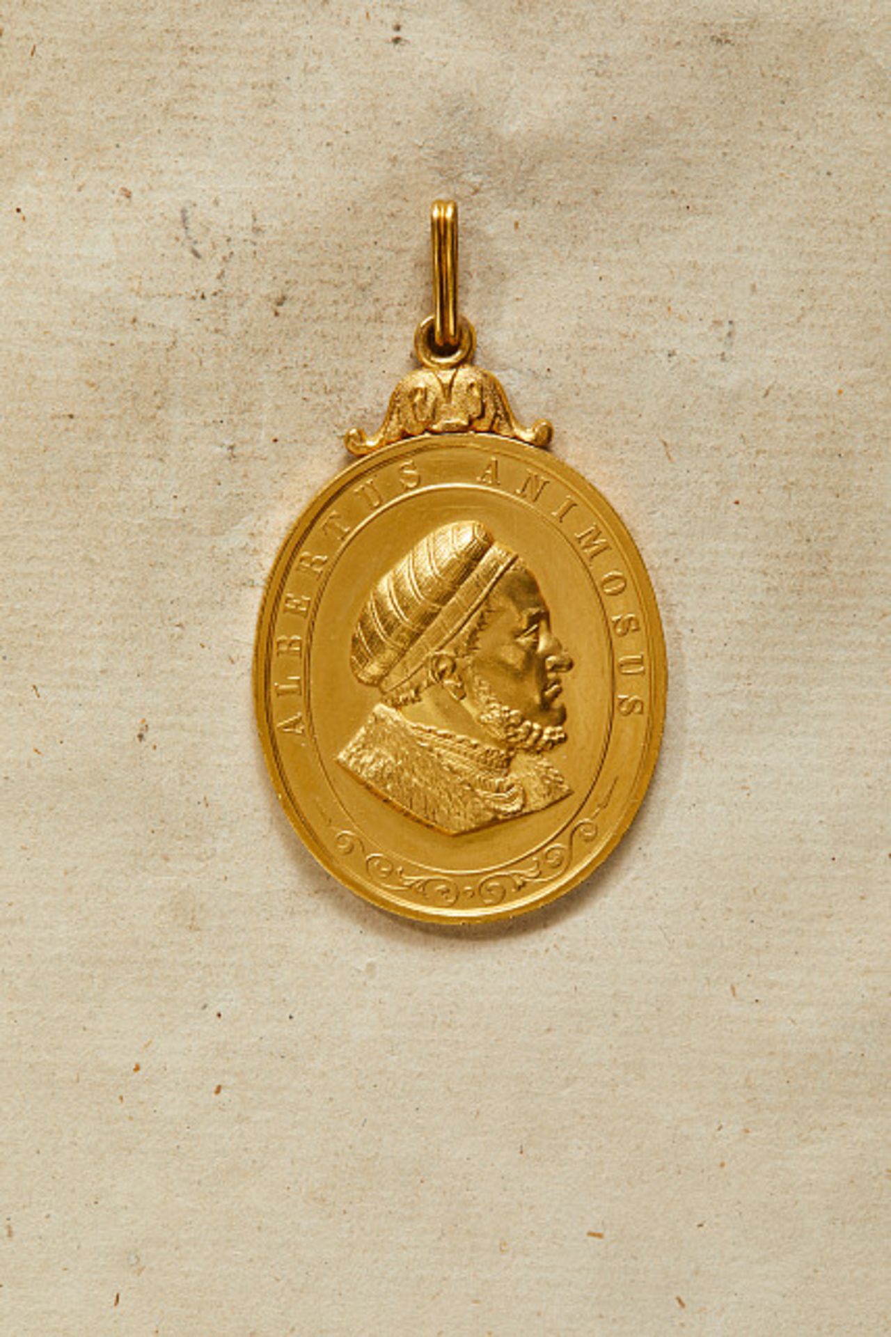 Orden & Ehrenzeichen Deutschland - Sachsen-Königreich : Goldene Medaille des Albrecht Ordens, 1861 - - Bild 2 aus 3