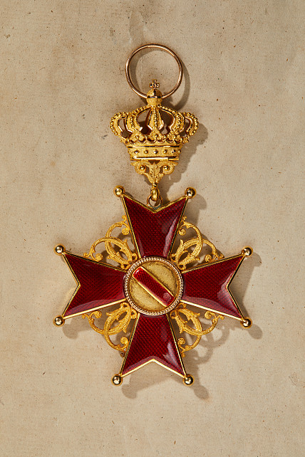 Orden & Ehrenzeichen Deutschland - Baden : Ordenskreuz, Modell ab 1897. Ordenskreuz, Gold und - Image 2 of 3