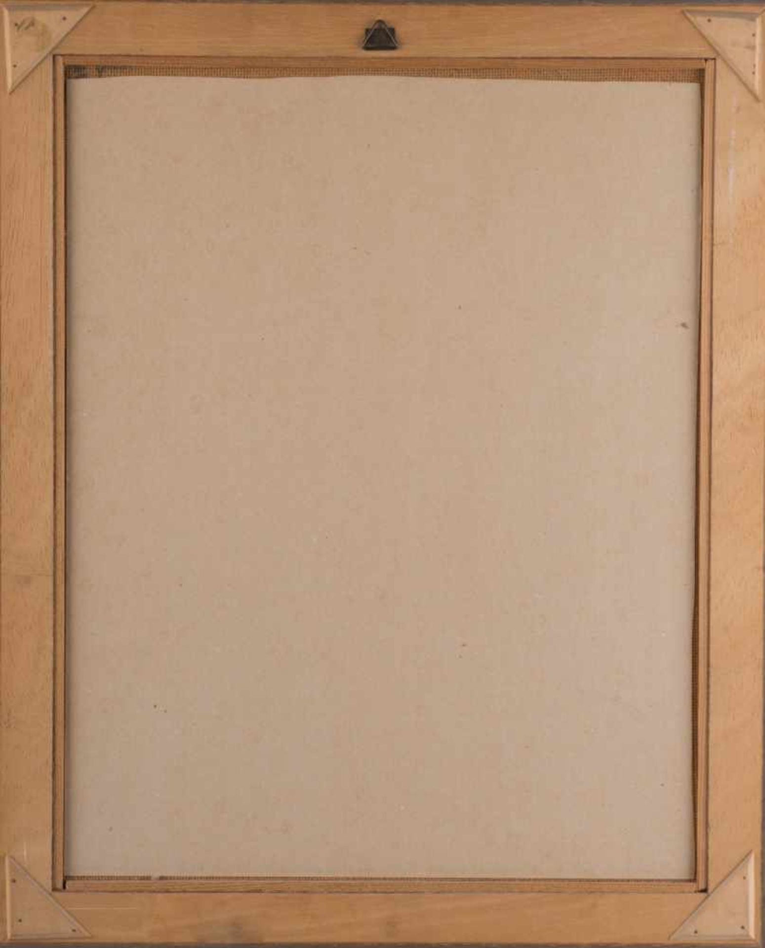Walter WICHMANN (1916-1970) "Herrenportrait" Gemälde Öl/ Hartfaser, 44 cm x 34,5 cm, rechts signiert - Bild 7 aus 7
