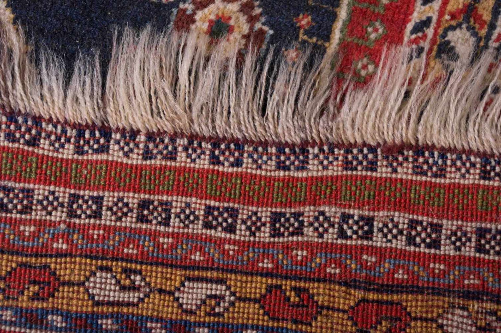 alter Keschan / old Persian carpet handgeknüpft, ca. 293 cm x 157 cm tied by hand, ca 293 cm x 157 - Bild 3 aus 3