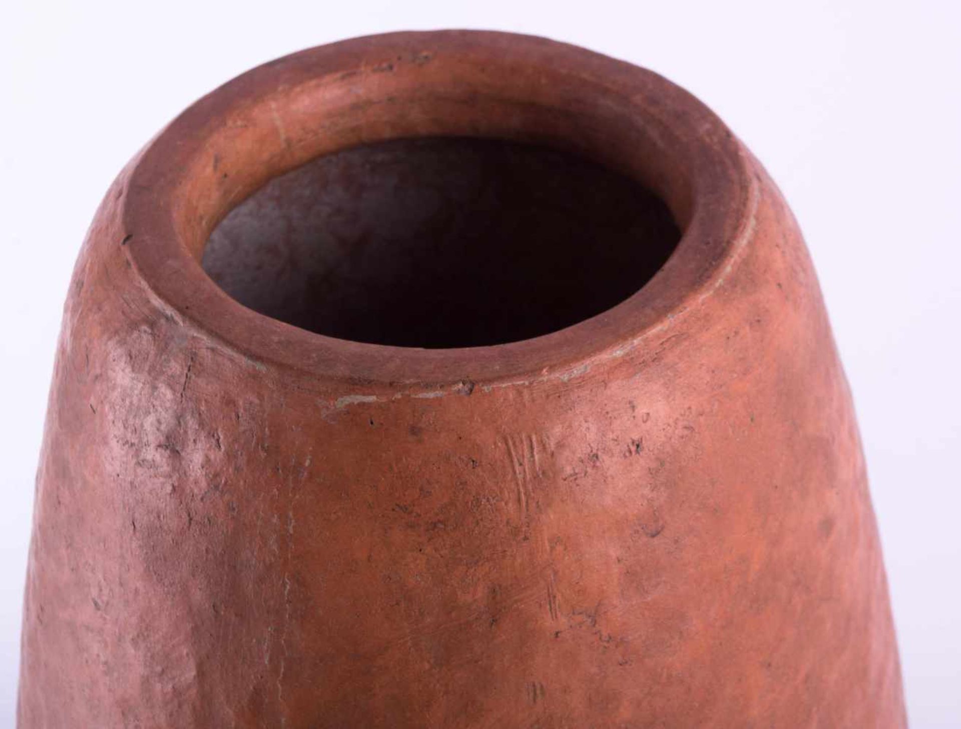 Vase Umkreis Theodor Bogler Keramik, ungedeutet gemarkt, H: 65 cm Vase, Theodor Bogler circle - Bild 2 aus 3