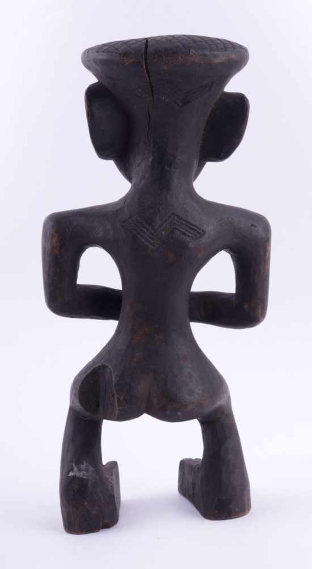 Figur Afrika H: 27 cm African figure height: 27 cm - Bild 3 aus 3