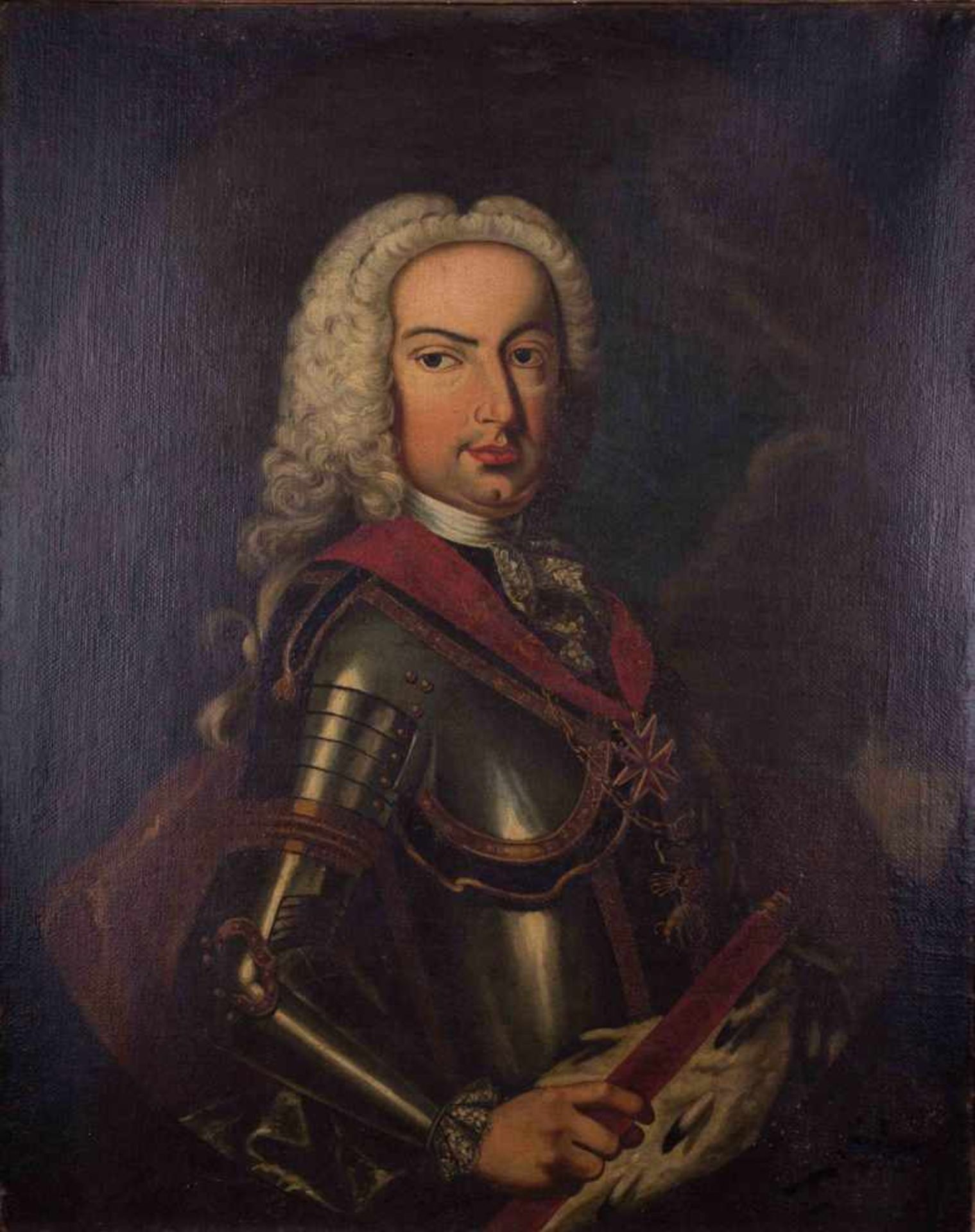 Künstler des 18. Jhd. "Karl Albrecht Kurfürst von Bayern" (Karl VII - Kaiser des Heilgen Römischen