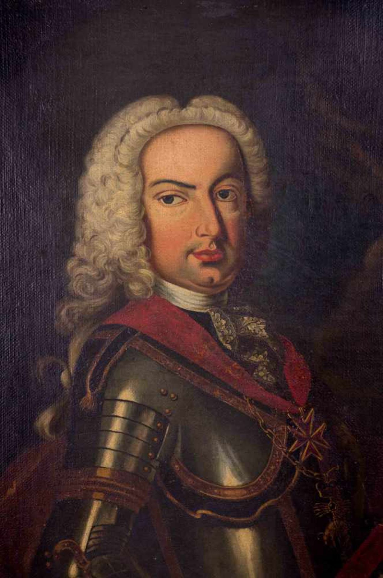Künstler des 18. Jhd. "Karl Albrecht Kurfürst von Bayern" (Karl VII - Kaiser des Heilgen Römischen - Image 2 of 6