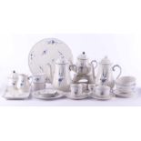 Kaffee und Teeservice Villeroy & Boch Modell Vieux Luxembourg, 68 tlg., 15 Kuchenteller, 16