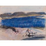 Nils NILSSON (1901-1949) "ohne Titel" Zeichnung-Aquarell, Sichtmaß 21 cm x 28 cm, rechts unten