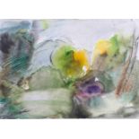 Peter HOPPE (1938-2010) "September Parknachmittag" Zeichnung-Aquarell, 31,3 cm x 43,3 cm, rechts