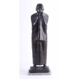 Fritz CREMER (1906-1993) "Soldatenmutter" (1942/43) Skulptur-Volumen, Bronze, H: 83 cm, seitlich