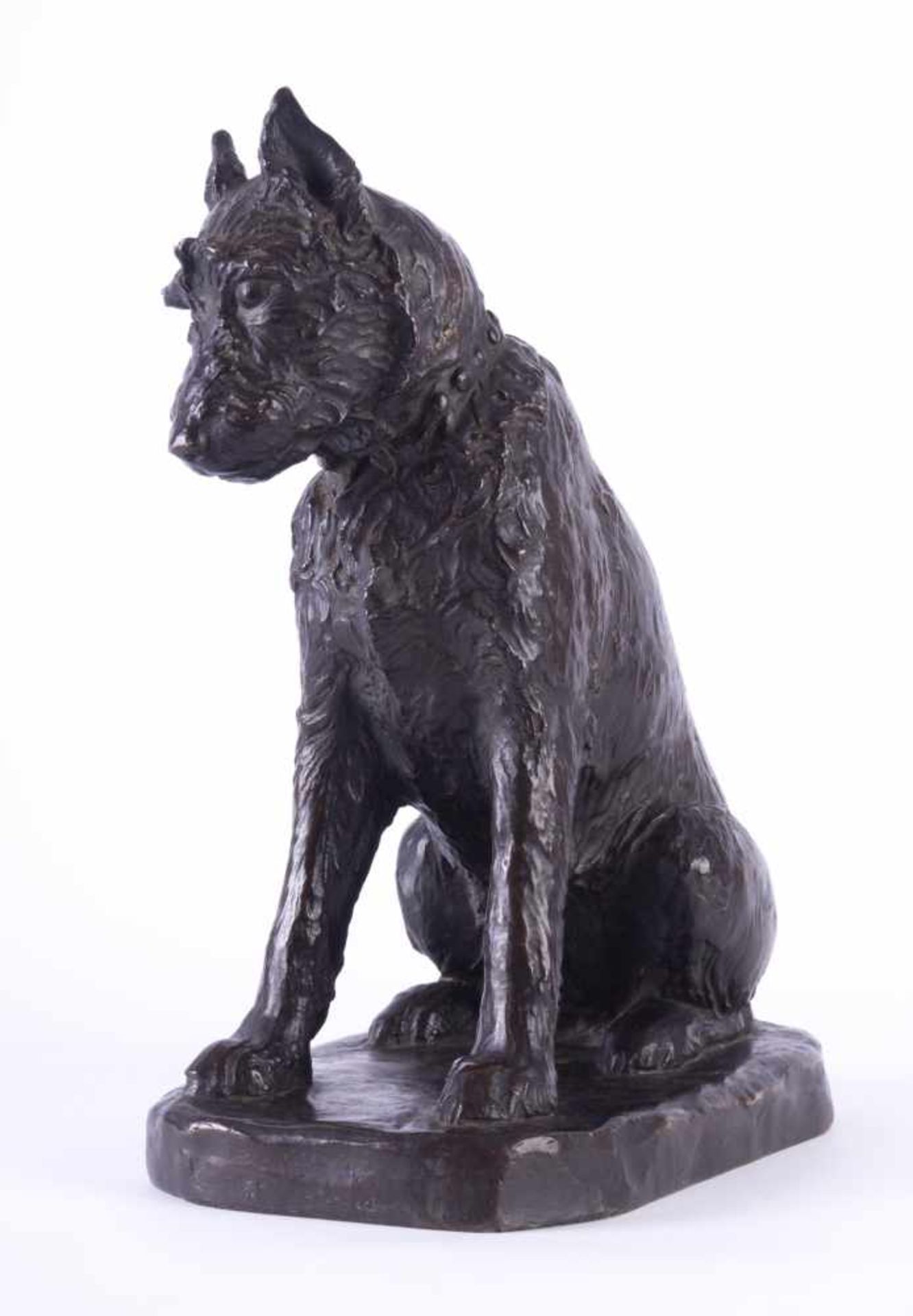 Rudolf MARCUSE (1878-c.1930/40)"Terrier"Skulptur-Volumen, Bronze, H: 31,5 cmRudolf MARCUSE (1878-c. - Bild 2 aus 6