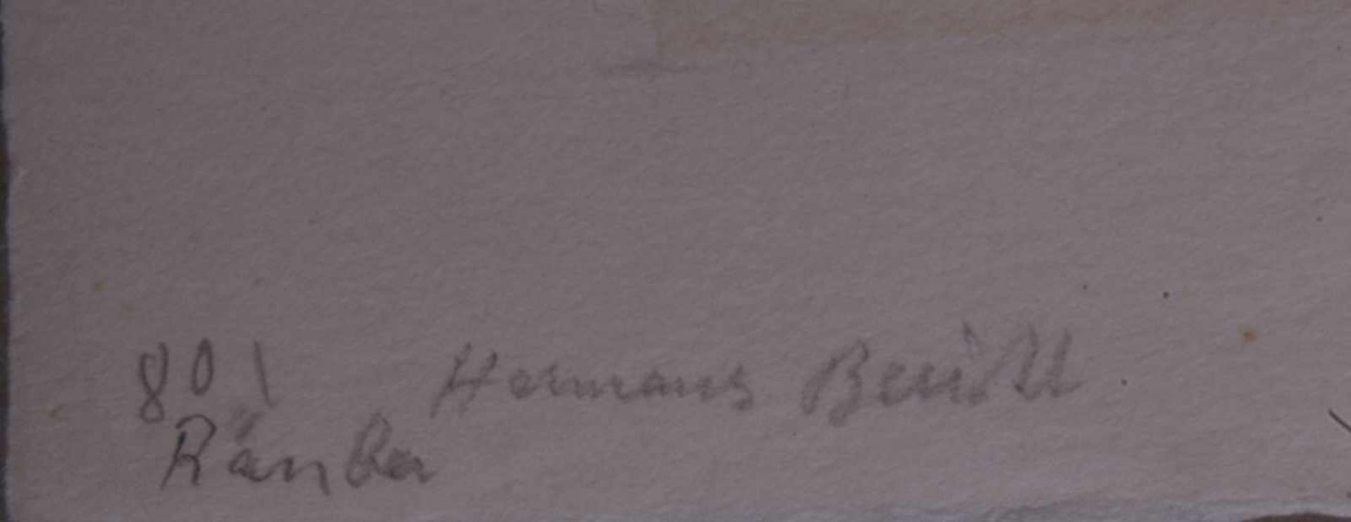 Lovis CORINTH (1858-1925)"(1)Ohne Titel" und "(2)Hermanns lügenhafter Bericht"Grafik-Multiple, 2 - Image 5 of 5