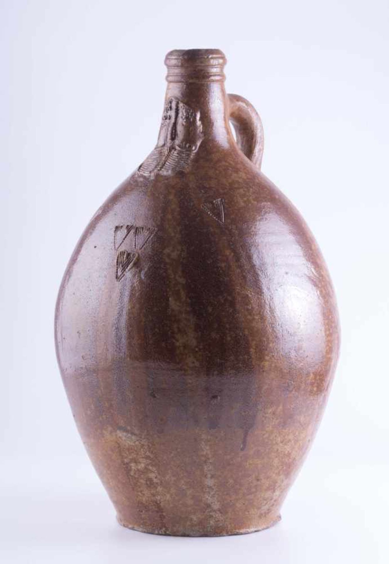 Bartmannskrug 17. Jhd.Keramik, H: ca. 41 cmBartmann's jug 17th centuryceramic, height : approx. 41