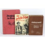 Der polnische Feldzug u.a. 3 Bücher, dabei *Der polnische Feldzug* England! Dein Werk! von Rudolf