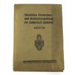 Amtliches Einwohner- u. Geschäftshandbuch 19334/34 der Lutherstadt Eisleben 1933/34, 270 S. mit