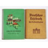 Deutsches Lesebuch für Volksschulen Erster Band, 176 S. mit 3 farbigen Tafelabb. u. 44 Zeichnungen