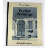 Bucher Nachträge - Günter Kunert Die 10 sechsfarbigen Original-Linolschnitte sind von Wolfgang