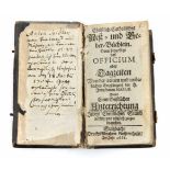 Kathol. Gebetbuch 1668 Christlich-Catholisches Meß- und Gebet-Büchlein. Deme beygefügt das