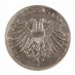 2 Mark Hansestadt Lübeck 1901 A Silbermünze Zwei Mark Deutsches Reich 1901, so um gekrönten