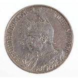 2 Mark 200 Jahre Königreich Preussen 1901 Silbermünze Zwei Mark Deutsches Reich 1901, so um