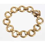 Armband - GG 333 in Gelbgold 333 (8 Karat) gearbeitet u. ungedeutet punziert, von