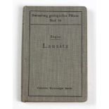 Geologischer Führer durch die Lausitz von P.J.Beger, 319 S. mit 21 Textfiguren und 14 Tafeln,
