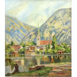 Rottach-Egern am Tegernsee - Maurus, Hans Öl/Lwd recht unten u. umseitig signiert Hans Maurus