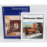 Biedermeier- Möbel u.a. 2 Bücher, dabei Battenberg Antiquitäten- Kataloge *Biedermeier- Möbel* von