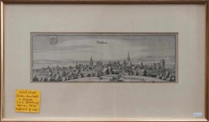 Matthäus Merian der Jüngere (Basel 1621 - 1687 Frankfurt/ Main, Maler, Kupferstecher u. Verleger,