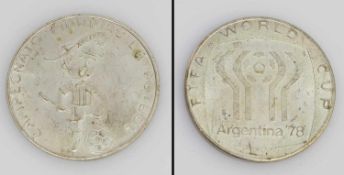Medaille Fußball WM Argentinien 78