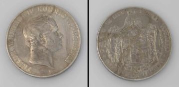 2 Vereinsthaler Preussen 1846 A, Friedrich Wilhelm IV., Silber