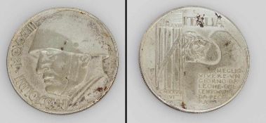 Medaille Italien 1943, Mussolini, Silber