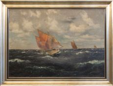 Patrick v. Kalckreuth (Kiel 1892 - 1970 Starnberg, deutscher Marine- u. Landschaftsmaler, gilt als