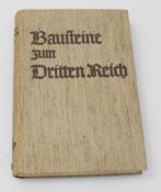 Hermann Kretzschmann (Hrsg.) "Bausteine zum 3. Reich - Lehr- u. Lesebuch des Reichsarbeitsdienstes",