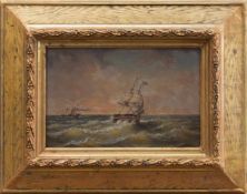 Abraham Hulk sen. (London 1813 - 1897 Zevenaar, englisch-holländischer Marinemaler u. Zeichner, Std.