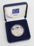 10 Euro Griechenland 2004, olympische Spiele, Silber, PP, im Etui