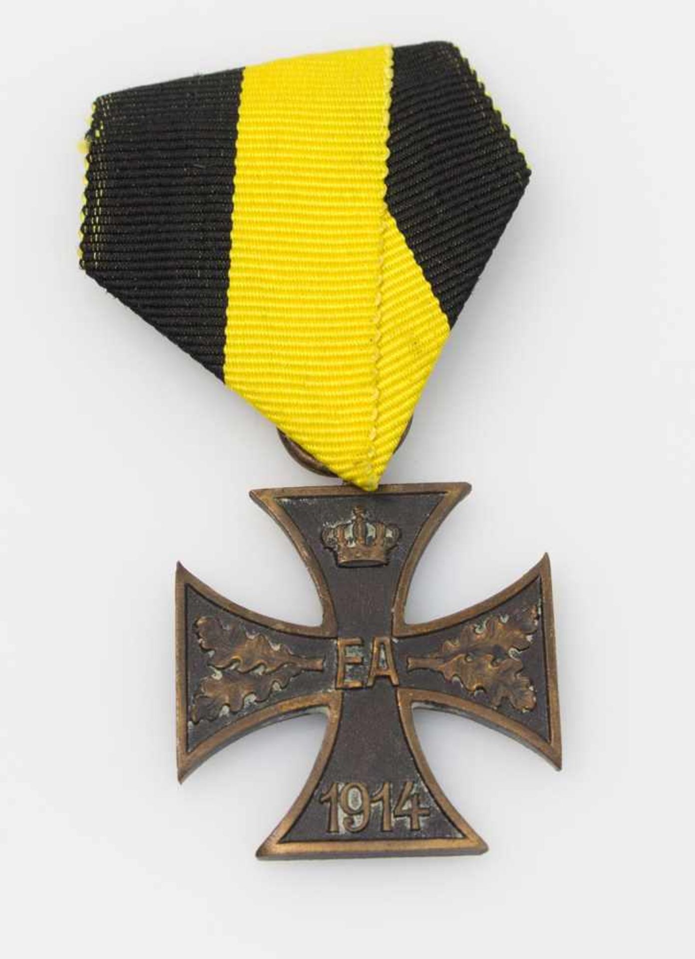 Kriegsverdienstkreuz 2. Klasse, Braunschweig 1914, gestiftet von Herzog Ernst August