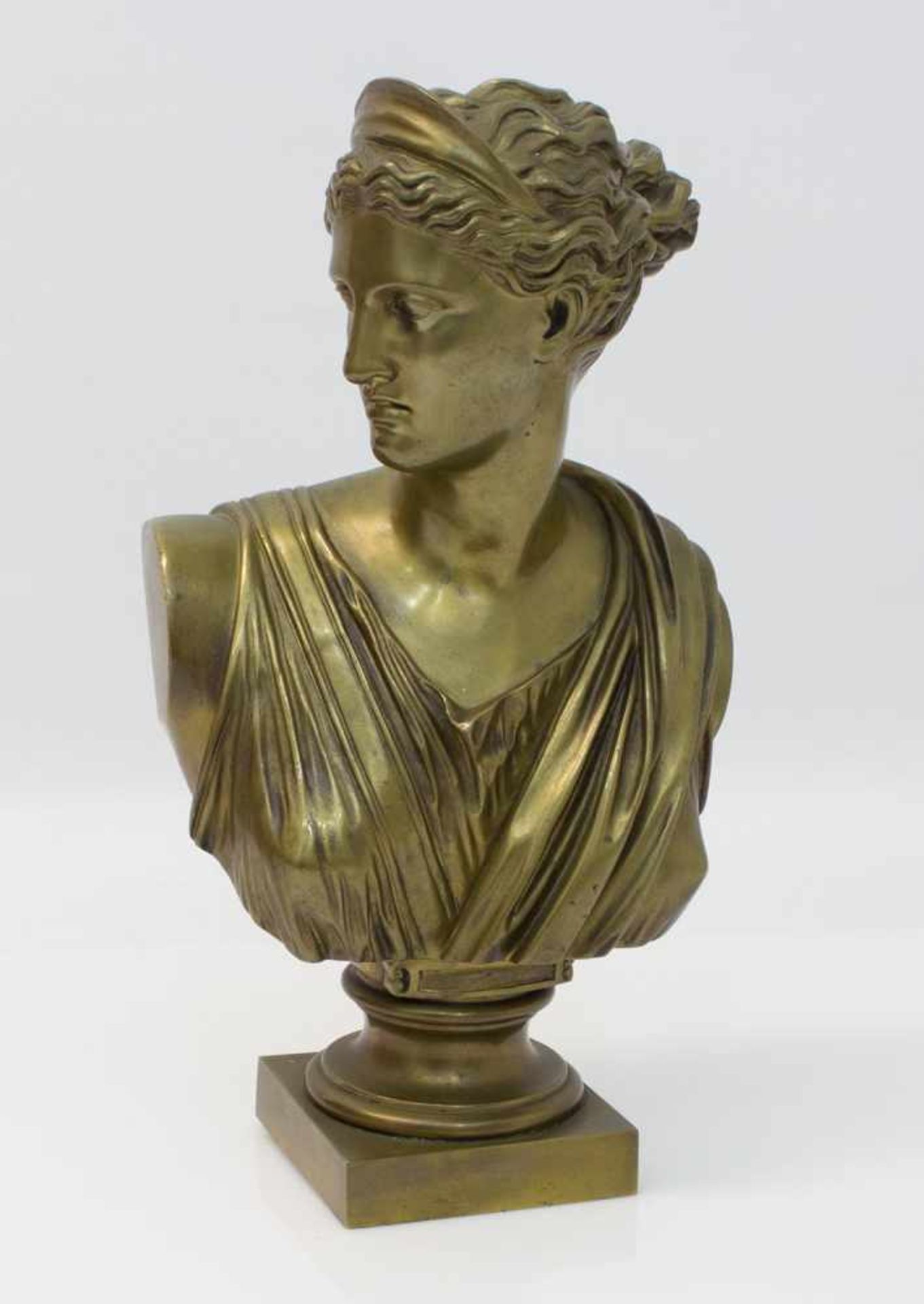 Büste der Diana Göttin der Jagd, Büste der Diana von Versailles, Nachbildung der verloren gegangenen