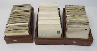 Lot Postkarten ca. 1000 Stück, 1950-70, alphabetisch geordnet, viel Mecklenburg, Schwerpunkt