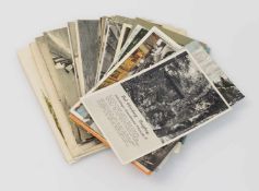 Lot Postkarten über 60 Karten, Deutsches Reich u. später