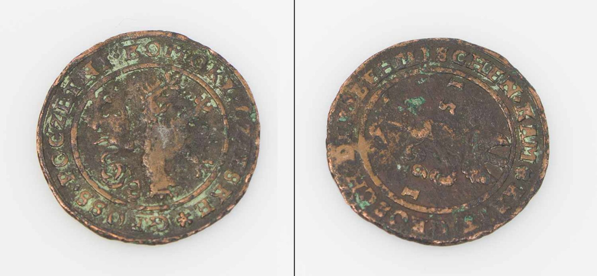 Münze Posen (?) 1561, f-ss.