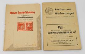 2 Kataloge "Sonder- und Werbestempel - Der Deutschen Post seit dem 08.Mai 1945" - Deutsche