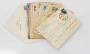 Posten Ganzsachen Briefkarten u. Ganzsachen, Altdeutschland u. Deutsches Reich bis ca. 1938,