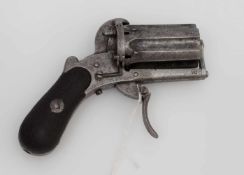 Lefaucheux Bündelrevolver sogenannte "Pepperbox" um 1846, Entwicklung Casimir Lefaucheux und sein