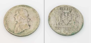 1 Thaler Preussen 1801 A, Friedrich Wilhelm III. (1797-1840), Silber, G. 21,96g