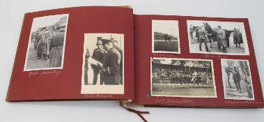 Kriegs - Fotoalbum ab 1939 - 1941, 146 Fotos, alle beschriftet