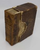 Die Bibel "Die Bibel oder die Ganze Heilige Schrift des alten und neuen Testaments", Basel 1819,
