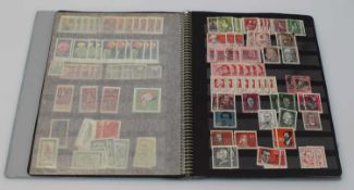 Briefmarkenalbum DDR, postfrisch u. gestempelt