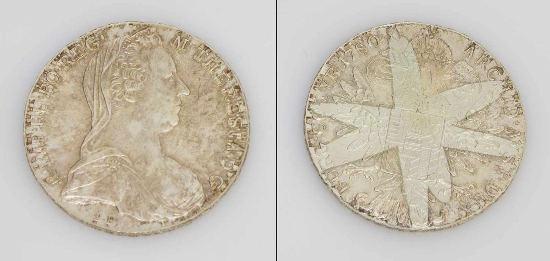 Theresientaler Österreich 1780, Marie Theresia, Silber, G. 28,17g