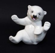 Eisbär "Knut" Porzellanmanufaktur KPM Berlin (Zeptermarke mit Reichapfel), Entwurf KPM